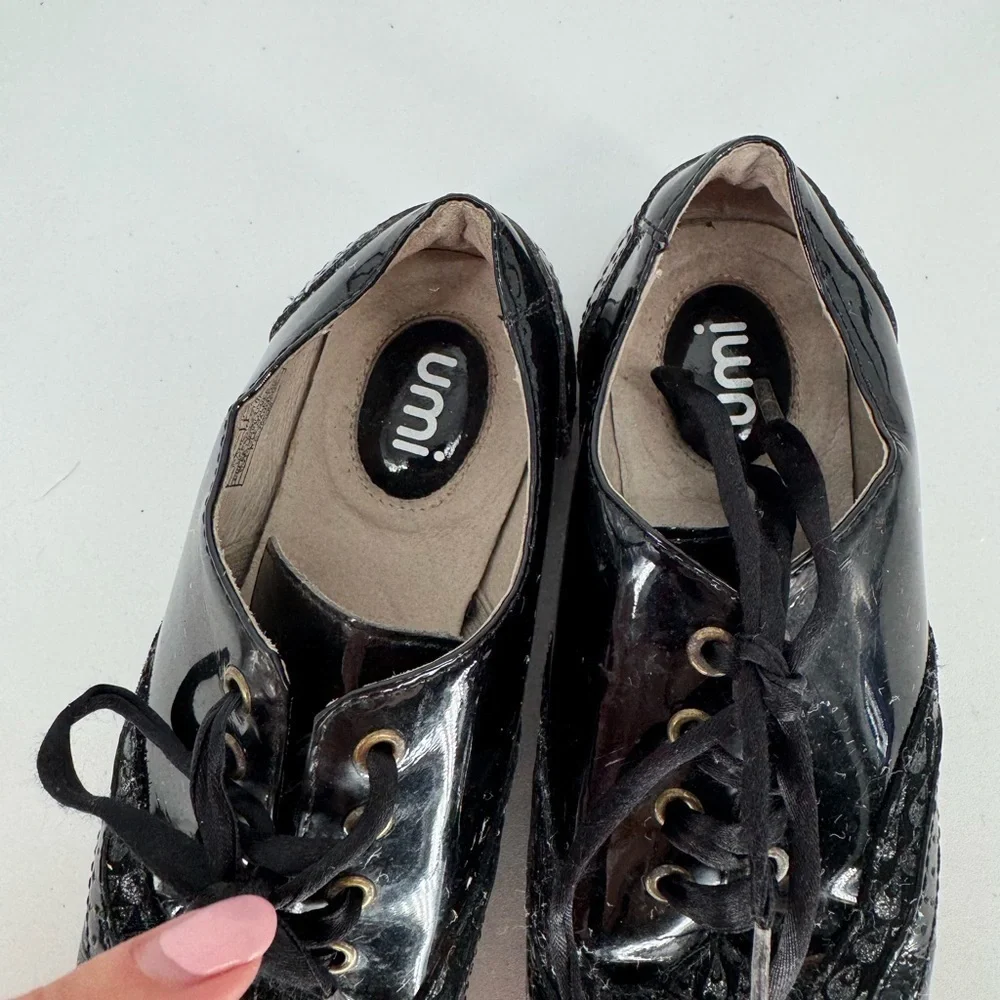 Umi Kids Dress Shoes with Satin Laces Size 12